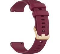 Issinlky Cinturino per Garmin Venu 2S/Vivomove 3S/Vivoactive 4S, cinturino da 18 mm in morbido silicone per Watch GT5 41 mm/GT4 41 mm/Fossil Ladies Gen 6/5E/4/3/Withings Steel HR 36 mm