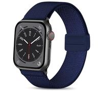 Issinlky Sport Solo Loop compatibile con Apple Watch cinturino, banda magnetica regolabile in nylon elastico per iWatch Serie 9 8 7 6 5 4 3 2 1 SE
