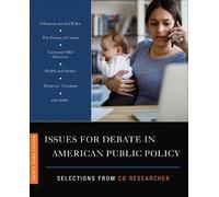 Issues for Debate in American Public Policy (Tascabile)