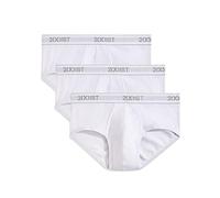 Ist - Confezione da 3 Slip da Uomo, in Cotone Essenziale - Bianco - Small