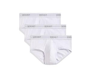 Ist - Confezione da 3 Slip da Uomo, in Cotone Essenziale - Bianco - X-Large