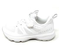 Istamax IMAA3807 Scarpe Sportive in Mesh Traspirante,Colore Bianco,Antipronazione e Antitorsione,A Strappo (Bianco, Sistema Taglie Calzature EU, Bambino Piccolo (2-5 Anni), Numero, Media, 28)