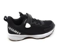 Istamax Scarpe Sportive per Bambini,Chiusura a Strappo,Nero e Bianco,Mesh Traspirante,Modello IMAA3804 (Nero, Sistema Taglie Calzature EU, Adolescente, Numero, Media, 33)