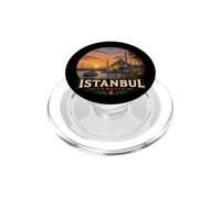 Istanbul Bosforo Tramonto Scenic Opera d'arte PopSockets PopGrip per MagSafe