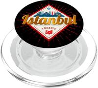 Istanbul città sul Bosforo Turchia souvenir vacanze vintage PopSockets PopGrip per MagSafe