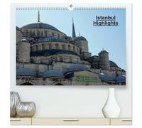 Istanbul Highlights (hochwertiger Premium Wandkalender 2026 DIN A2 quer), Kunstdruck in Hochglanz: Metropole auf zwei Kontinenten