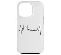 Istanbul Skyline Battito del Cuore Turchia Moschea Istanbul Custodia per iPhone 13 Pro