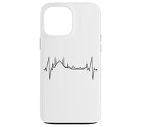 Istanbul Skyline Battito del Cuore Turchia Moschea Istanbul Custodia per iPhone 13 Pro Max