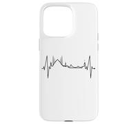 Istanbul Skyline Battito del Cuore Turchia Moschea Istanbul Custodia per iPhone 15 Pro Max