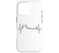 Istanbul Skyline Battito del Cuore Turchia Moschea Istanbul Custodia per iPhone 16 Pro