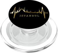 Istanbul Skyline Battito del Cuore Turchia Moschea Istanbul PopSockets PopGrip per MagSafe