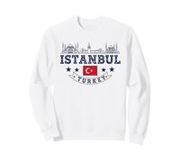 Istanbul Turchia Skyline Cityscape Viaggio Viaggio Souvenir Felpa