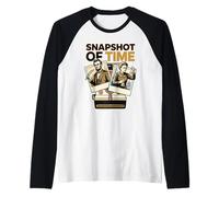 Istantanea del Tempo Figure Storiche Mal Land Camera Maglia con Maniche Raglan