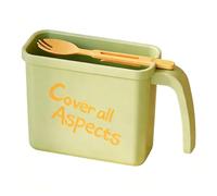 istantanea per pasta - e forchetta, resistente al calore, sicura, non necessita di lavaggio, design | zuppa di pasta istantanea Bol per pasti veloci, portatile, a casa, in dormitorio