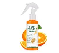 Istantaneo Piedi Peeling Spray, 100ML Arancia Olio Spray Peeling Piedi, Rimozione Cellule Morte Sprays Esfolianti Piedis Per Pelle Secca Ruvidas, Idratazione Profonda Esfoliante Sprays Cura Piedis