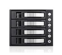 ISTAR BPU-340HD-SILVER 3X 5.25 to 4X 3.5 2.5" 12Gb/s HDD SSD Hot-swap Rack