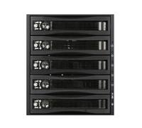 Istar i-Star BPU-350HD-BPL 3X 5.25 a 5X 3.5 2.5"""""""" 12 Gb/s HDD SSD Rack de intercambio en caliente