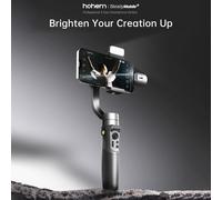 iSteady Mobile+ stabilizzatore per smartphone a 3 assi 2024, 280g, con app e luce di riempimento