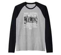 Isteria di Massa di Salem Massachusetts Maglia con Maniche Raglan