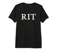 Istituto di Tecnologia Rochester Tipo RIT B/N Maglietta Premium