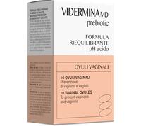 Istituto Ganassini VIDERMINA PREBIOTIC OVULI VAGINALI 10 PEZZI