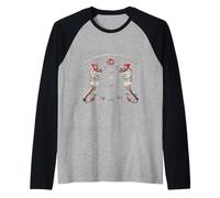 Istituto Jun Fan Gung Fu Maglia con Maniche Raglan