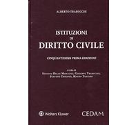 Libri Alberto Trabucchi - Istituzioni Di Diritto Civile
