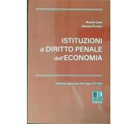 Istituzioni di diritto penale dell'economia