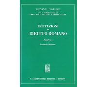 Istituzioni di diritto romano. Sintesi [Paperback] [Sep 30, 1998] Pugliese, Giov