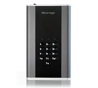 iStorage diskAshur DT2 12TB Disco rigido portatile crittografato sicuro - Certificato FIPS Livello 2 Password protetta, resistente alla polvere e all&