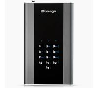 iStorage DiskAshur DT2 - Disco rigido fisso fisso fisso crittografato da 22 TB, livello FIPS 2, protetto da password, resistente alla polvere e all'acqua