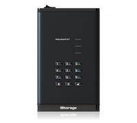 IStorage diskAshur DT3 HDD disco rigido esterno 20 TB USB tipo-C 3.2 Gen 1 [3.1
