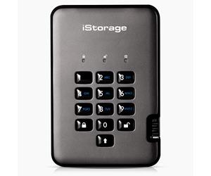 iStorage diskAshur PRO2 SSD 1 TB Secure Solid State Drive FIPS Level 3 Password Protected Dust/Water-resistant. IS-DAP2-256-SSD-1000-C-X