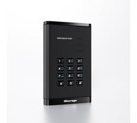 iStorage DiskAshur PRO3 HDD 500 GB - Hard disk portatile sicuro - Certificato FIPS Livello 3 - Protezione da password - Resistente alla polvere/all'acqua - Crittografia hardware