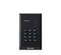 iStorage DiskAshur3 SSD 16TB Nero - Unità a stato solido portatile sicura - Protetta da password - Resistente alla polvere e all'acqua - Crittografia hardware