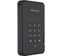 iStorage IS-DA2-256-1000-B diskAshur 2® Hard Disk esterno da 2,5 USB 3.2 (Gen 2