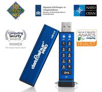 iStorage datAshur PRO 32 GB Encrypted USB Memory Stick FIPS 140-2 Level 3 Certif