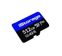 iStorage Scheda microSD da 512GB | Cripta i dati archiviati su schede microSD iStorage utilizzando l'unità flash USB datAshur SD | Compatibile solo con unità SD datAshur