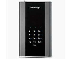 iStorage Unità desktop USB 3.1 diskAshur DT2 256-bit 10 TB FIPS Level 3 protetta da crittografia IS-DT2-256-10000-C-X