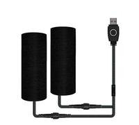 ISTOVO 1 Pezzo Manopole Riscaldanti per Scooter Elettrico, Pad Riscaldante per, Protezione per Manopole Riscaldate ATV A 5V, Presa USB Riscaldata per E-Bike e