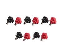 ISTOVO 10 Pezzi 200A Batteria Al Litio Interamente Nel Rame Post Terminale Nel Rame Ad Alta Corrente Connettore Batteria Terminale di Accumulo di Energia (B)