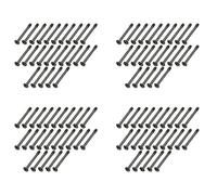 ISTOVO 100 di Montaggio A Testa Allungate da 6-32 X 30 mm per Case PC, Scheda Video, Radiatore, Ventola di Raffreddamento Ad Acqua, Computer DIY