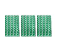 ISTOVO 150PZ SOT23 SOT23-3 Turn SIP3 Double-Side SMD Turn DIP SIP3 Adattatore Convertitore Piastra SOT SIP IC Presa PCB Board Kit DIY