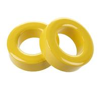 ISTOVO 2 pezzi 33 mm x 19mm x 11 mm Giallo Bianca Nucleo di ferrite Anelli Toroid