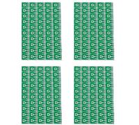 ISTOVO 200PZ SOT23 SOT23-3 Turn SIP3 Double-Side SMD Turn DIP SIP3 Adattatore Convertitore Piastra SOT SIP IC Presa PCB Board Kit DIY