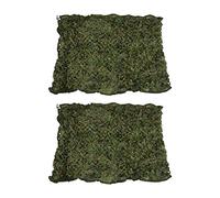 ISTOVO 2pezzi 4 x 1,5 M Camuffare Tiro Nascondere Esercito Netto A Caccia Oxford Tessuto Camo Reticolato