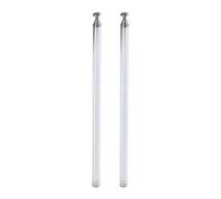 ISTOVO 2X 96cm Lunghezza 7 Sezione Telescopica 'Acciaio Inossidabile AM FM Radio Antenna TV