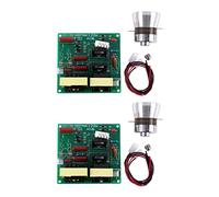 ISTOVO 2X Ac Trasduttore del Bordo 2Pcs 60W 40K del Driver di Potere del Pulitore Ultrasonico 110V 100W 40K per Le Macchine di Pulizia Ultrasoniche