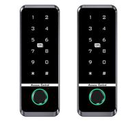 ISTOVO 2X App WIFI TUYA Tastiera di Controllo Accesso Biometrico per Impronte Digitali System di Controllo Accesso Porta Autonomo Impermeabile IP66(A)