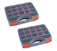 ISTOVO 2X B-320 Scatola di Parti Portatili Scatola di Immagazzinaggio A Vite Parti Metalliche Cacciavite Hardware Strumento di Riparazione per Veicoli
